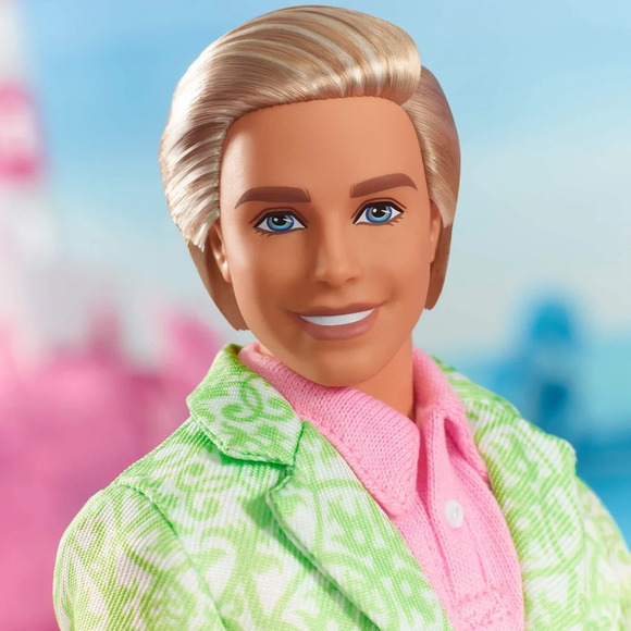 Barbie Signature “Sugar’s Daddy” Ken Doll in Pastel Suit W/Dog, Barbie The Movie - Picture 6 of 11